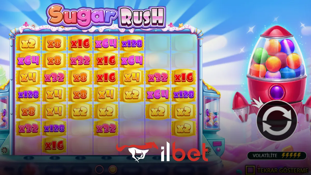 İlbet Sugar Rush oyunu