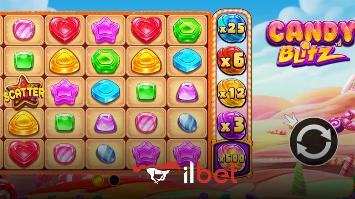 İlbet Candy Blitz oyunu