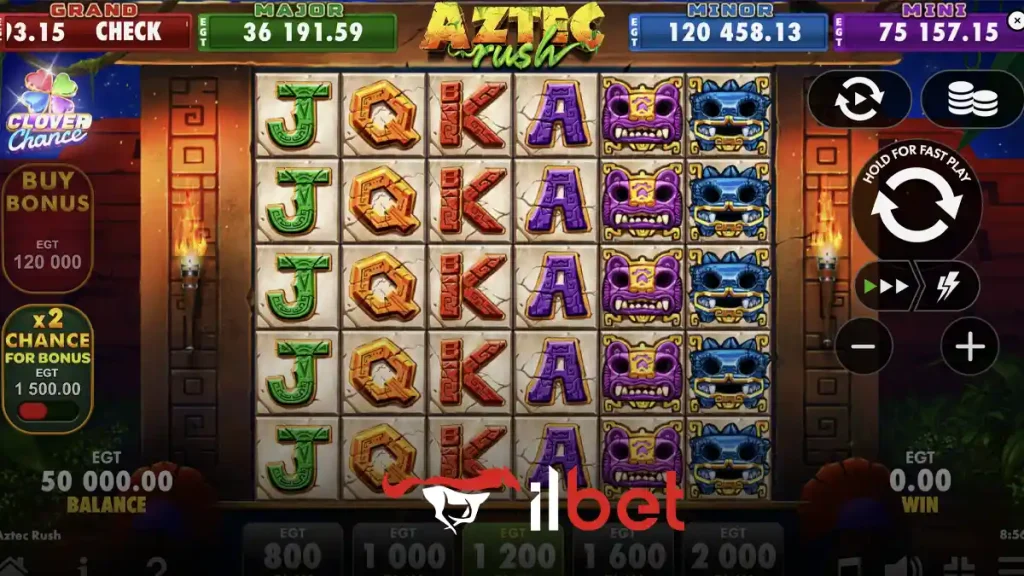 İlbet Aztec Rush oyunu